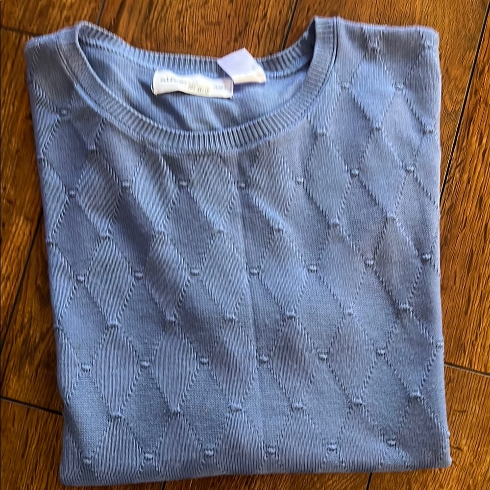 Alfred Dunner Blue Blouse